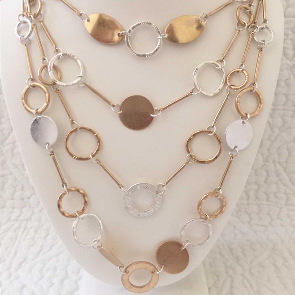 Layering necklace jewelry set - Picture 2 of 3